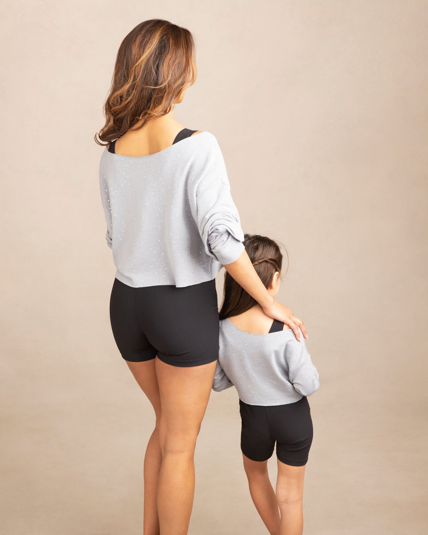 Stardust - Raw Edge Crop Top (Child)